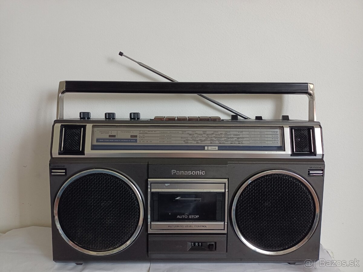 Panasonic RX5015 DLS radiomagnetofon retro kazeťák