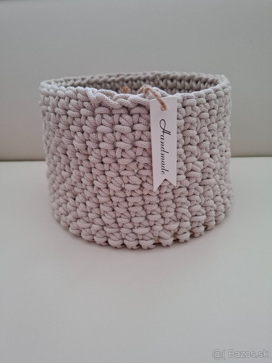 Hackovany kosik handmade