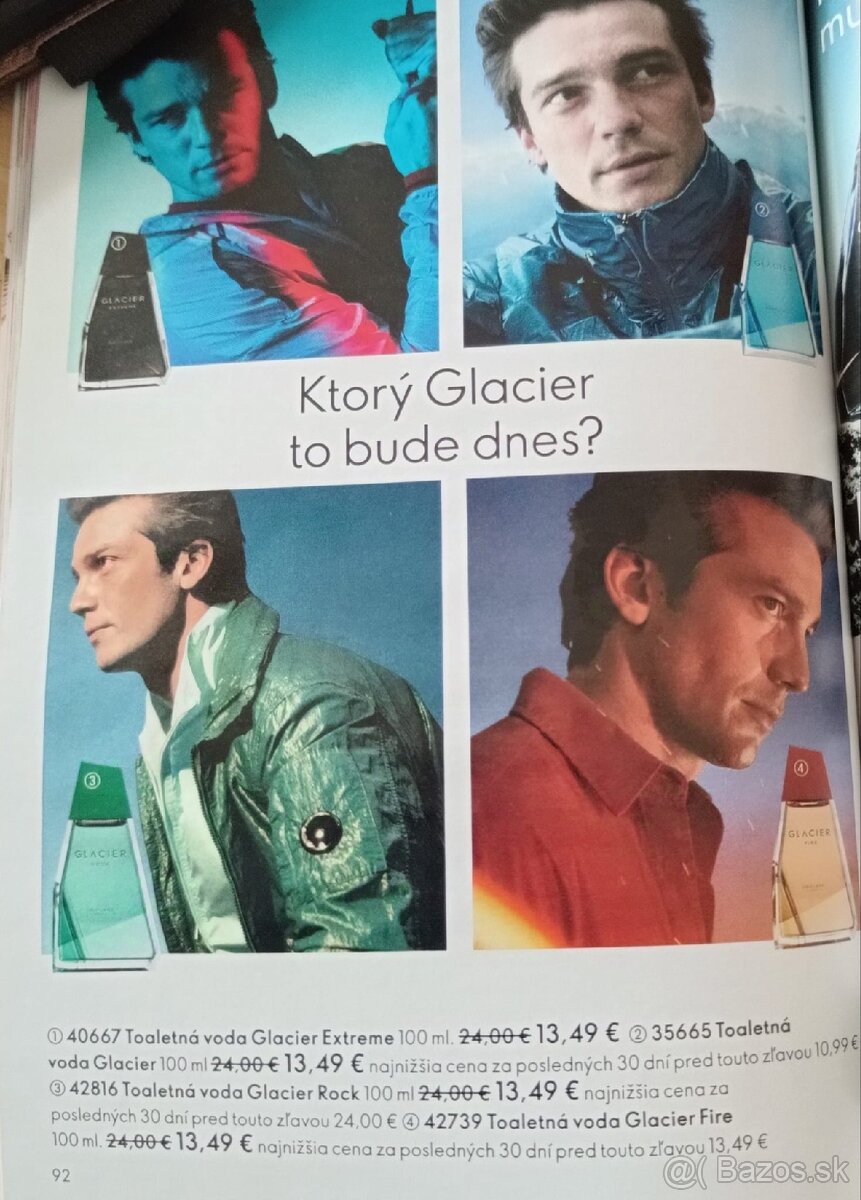 Oriflame pánsky parfém Glacier