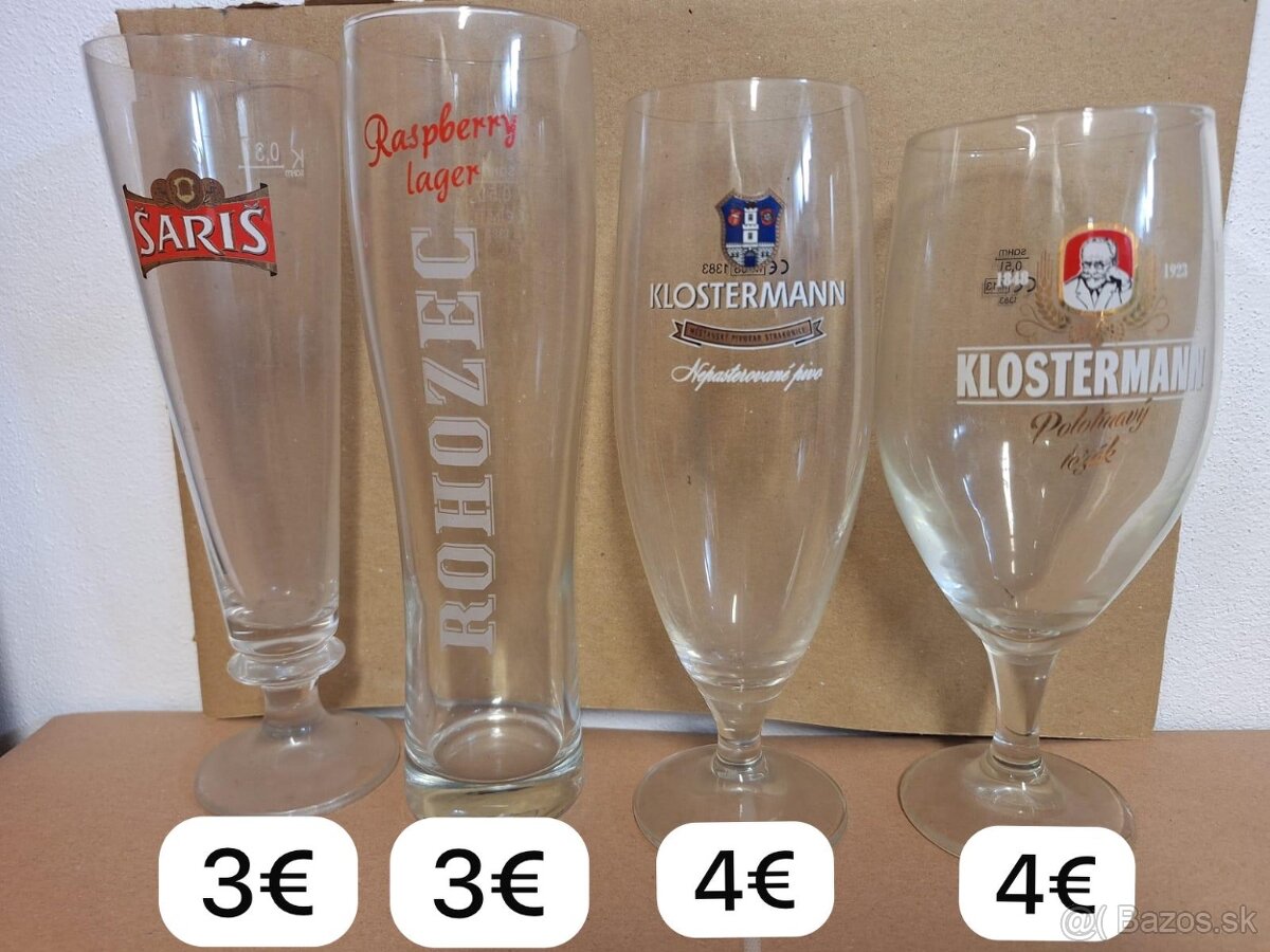 Pivové poháre
