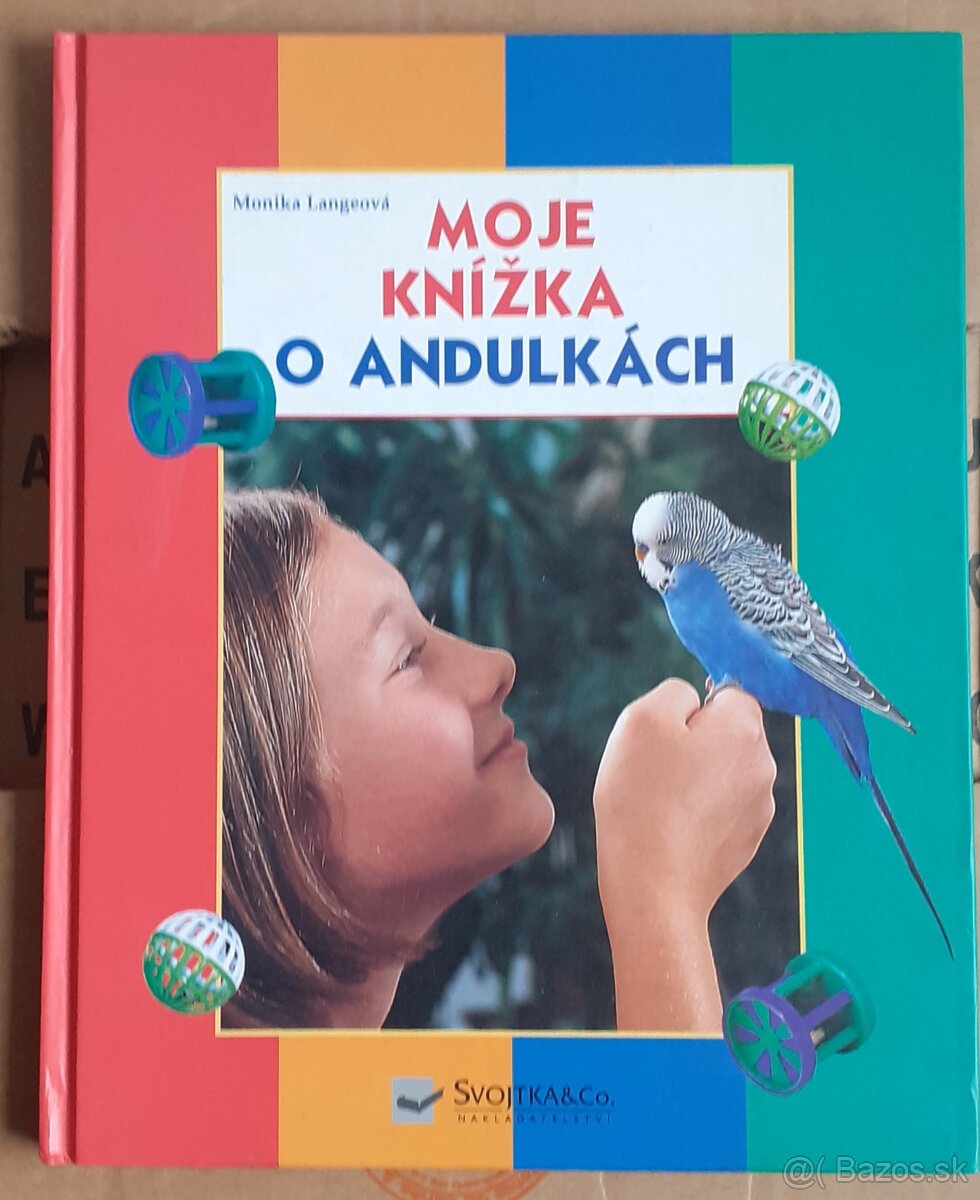 Predám knihu o andulkách