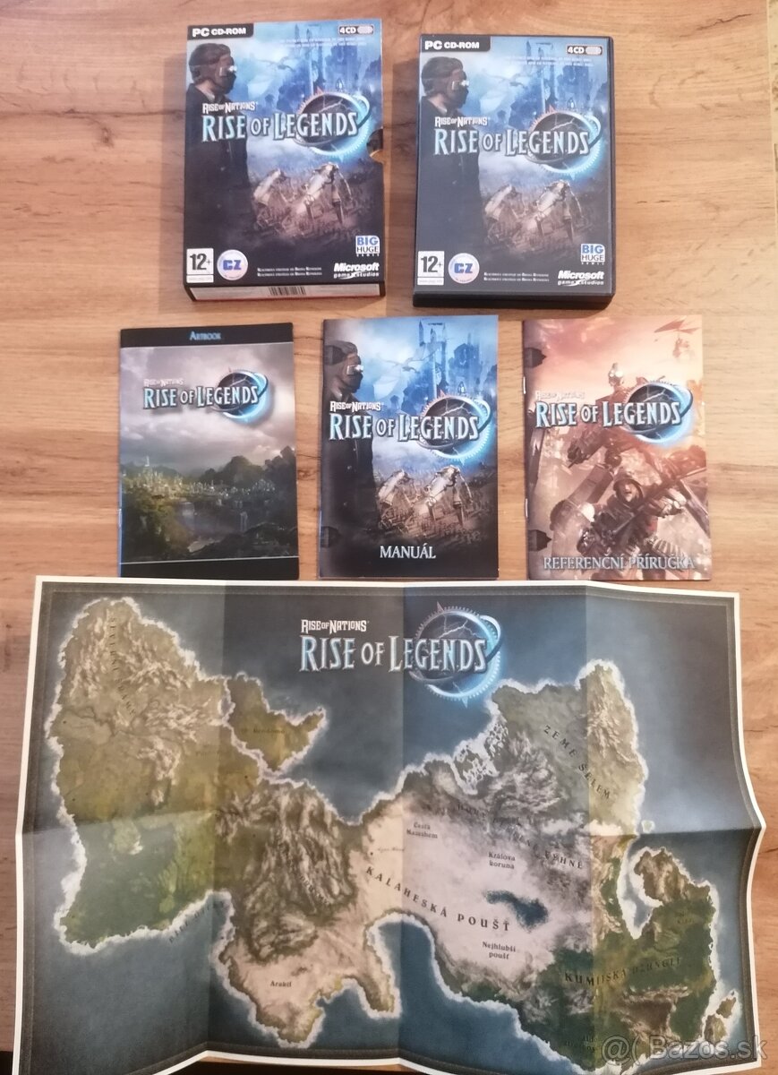 Rise of Nations: Rise of Legends CZ PC DVD