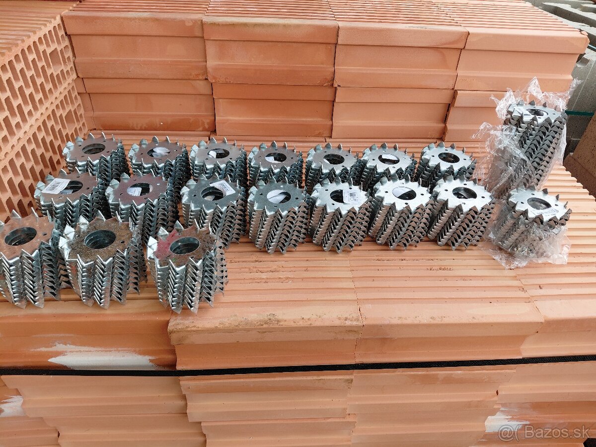 Predam nepoužité buldog podložka zubova 95x36