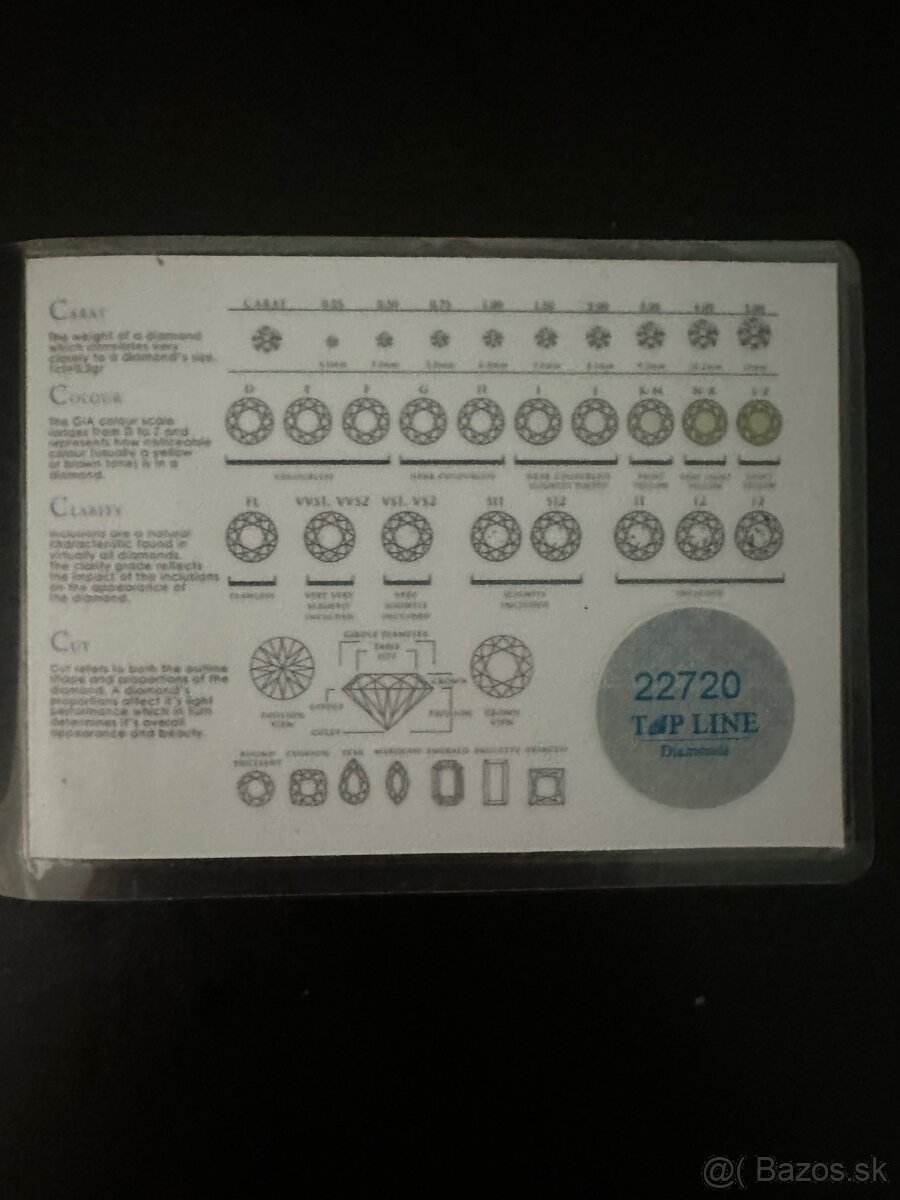 Predám diamantové náušnice