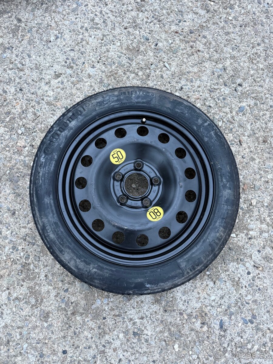BMW E46 - dojazdové koleso 125/80 r17