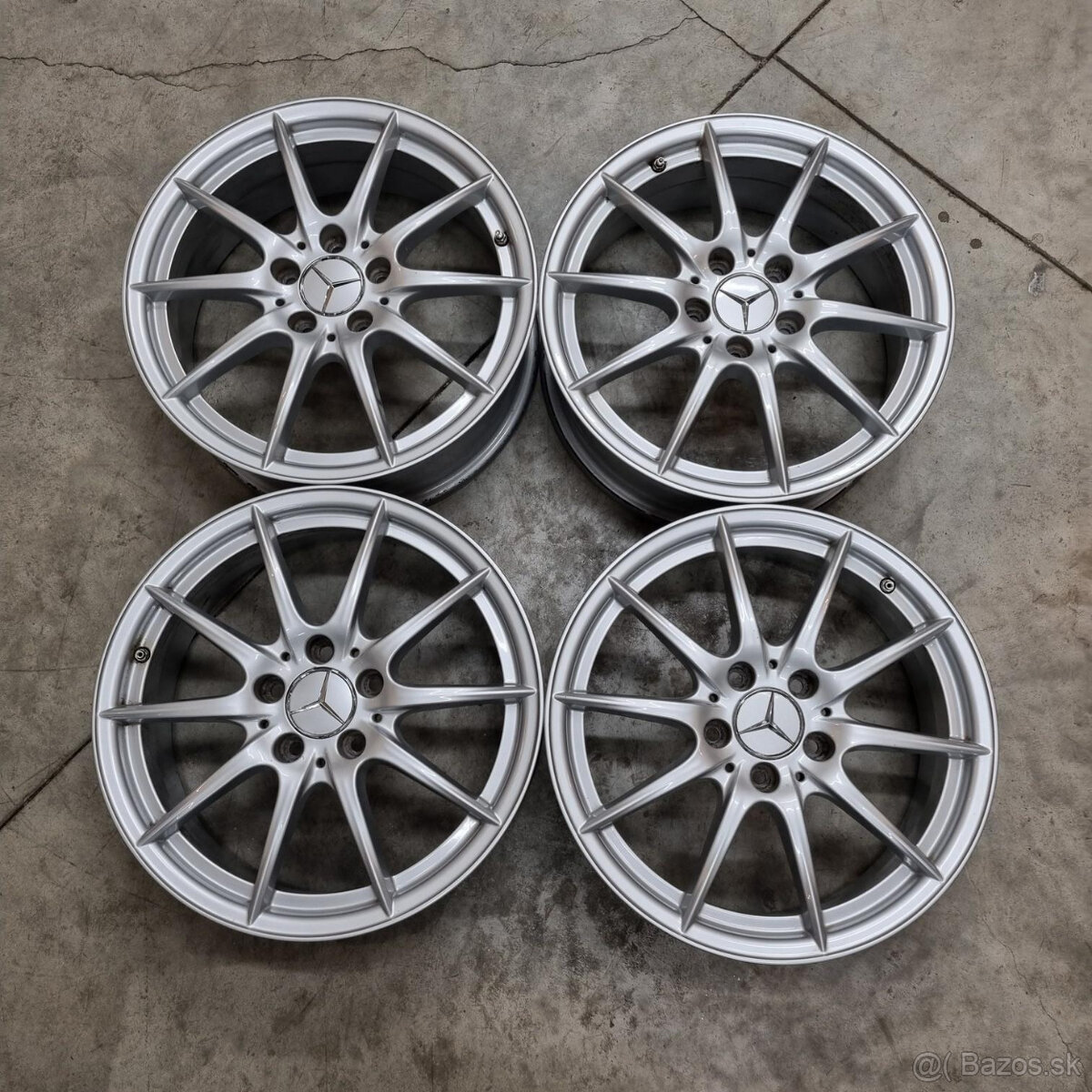 Hliníkové Mercedes disky 5x112 R17 6,5J ET49