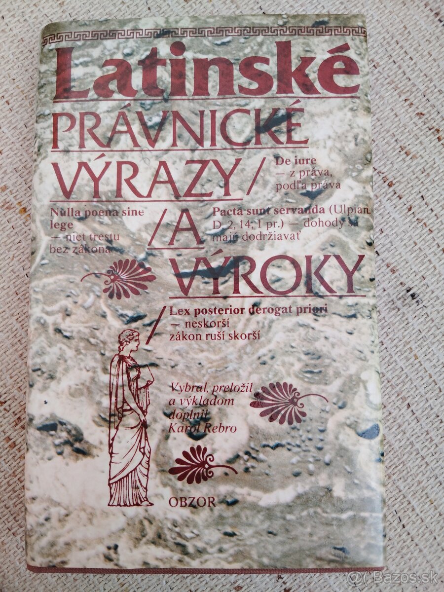 Latinské výrazy a slovníky