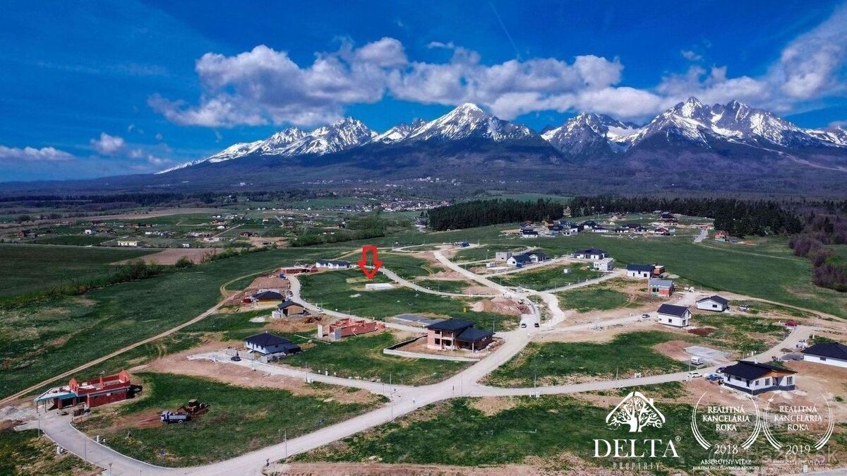 DELTA - Na predaj slnečný stavebný pozemok s panoramatickým