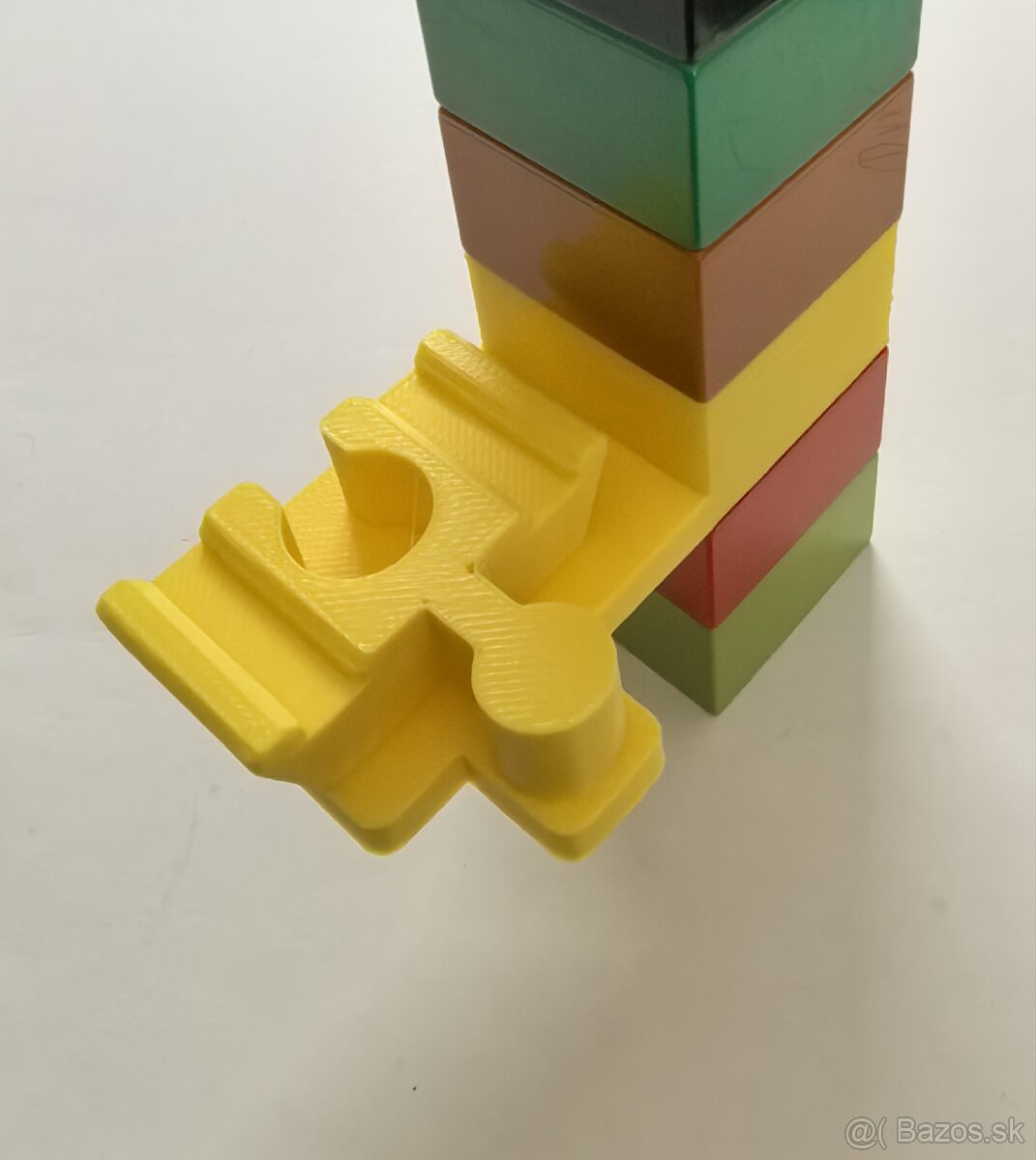 Lego Duplo adaptér na drevené koľajnice