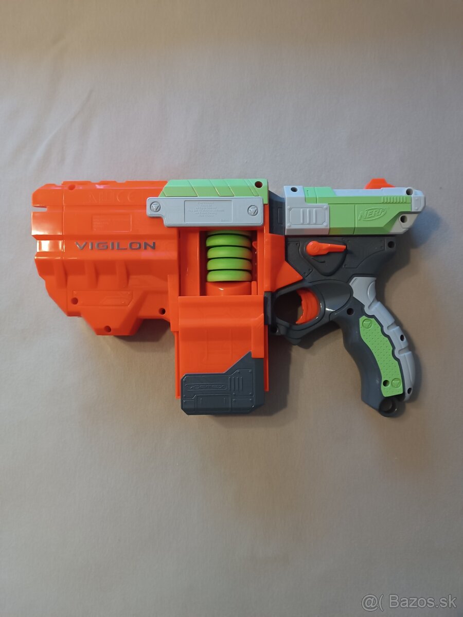 NERF Vortex Vigilon - pištoľ so zásobníkom