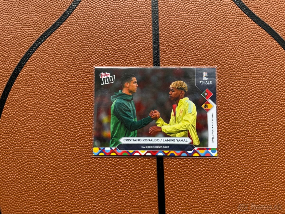 Lamine Yamal Cristiano ronaldo Topps