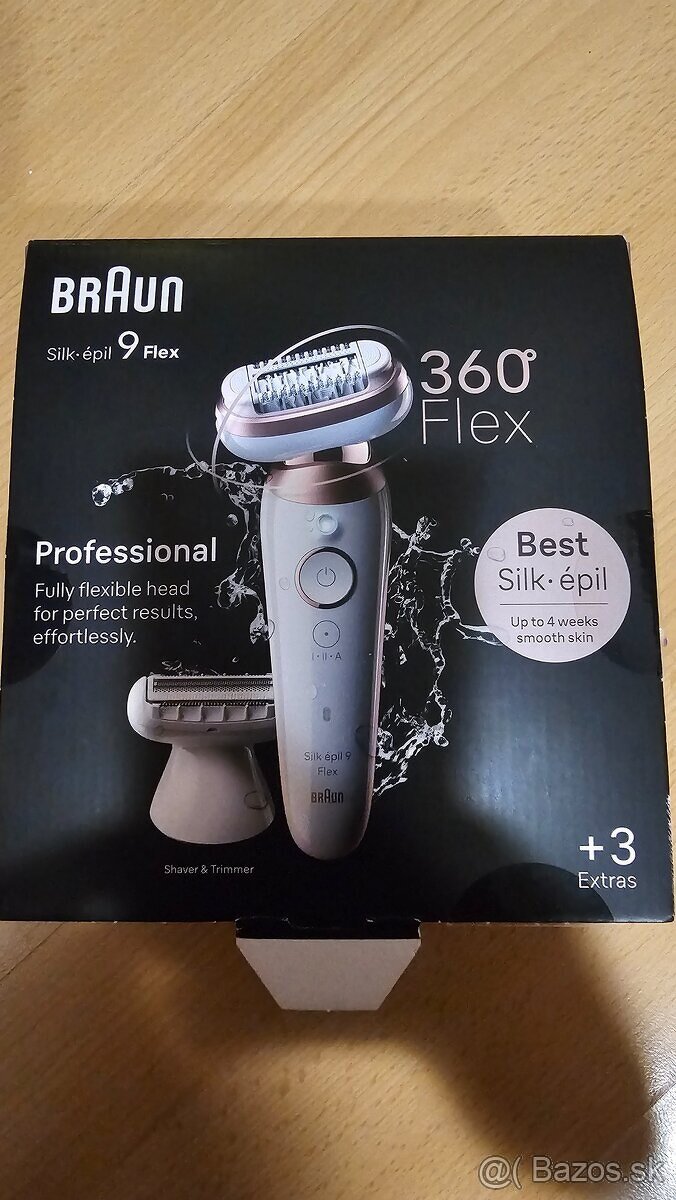braun silk epic 9 depilator