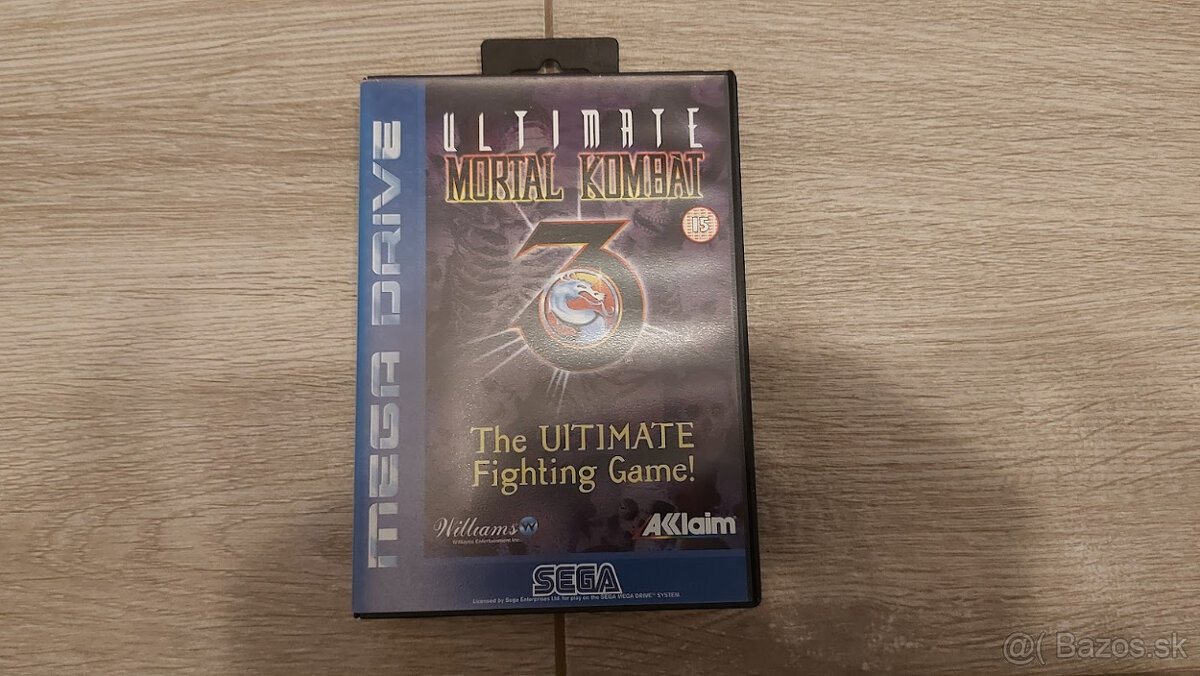 SEGA Mega Drive ,,Ultimate Mortal Kombat 3,,