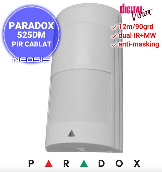 ⚡️ detektor Paradox MW+PIR 525DM (ANTIMASKING) ⚡️