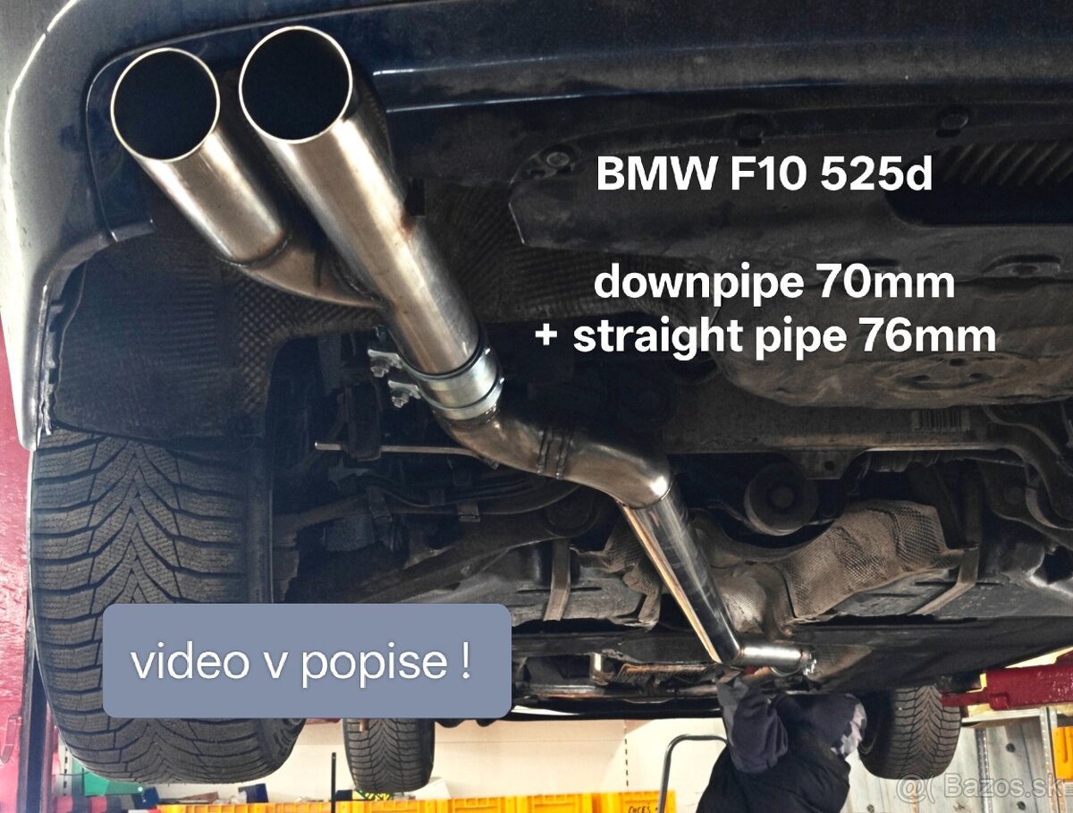 Nerezový výfuk / Športový výfuk