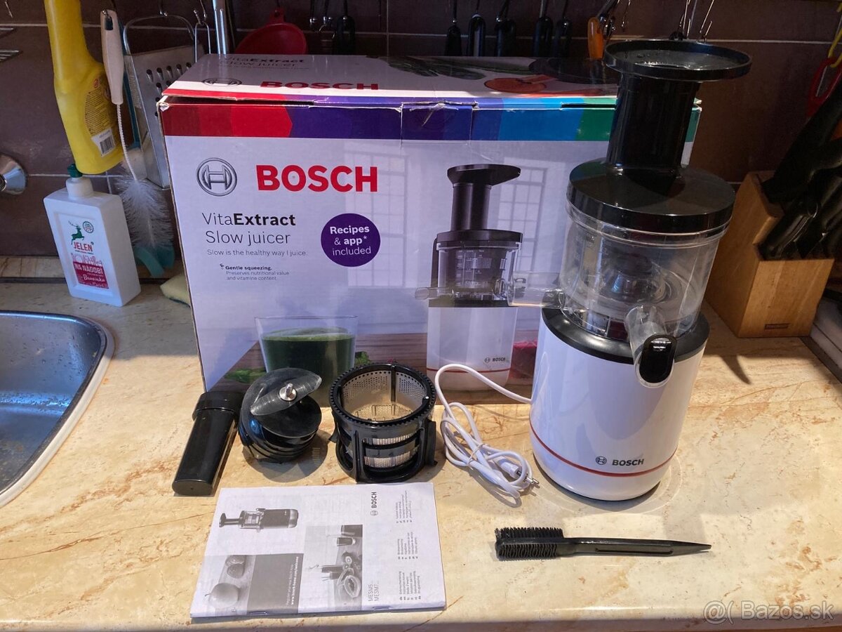 Pomalý odšťavovač Bosch VitaExtract