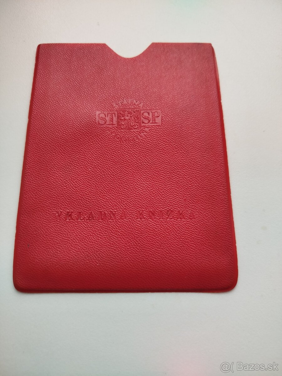 Púzdro na vkladnú knižku