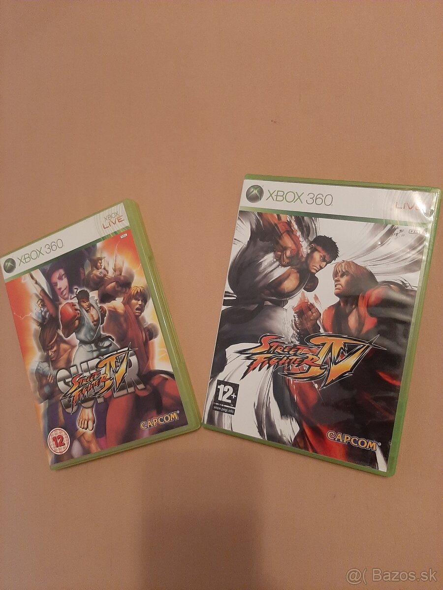 Xbox 360 hry Street fighter 4