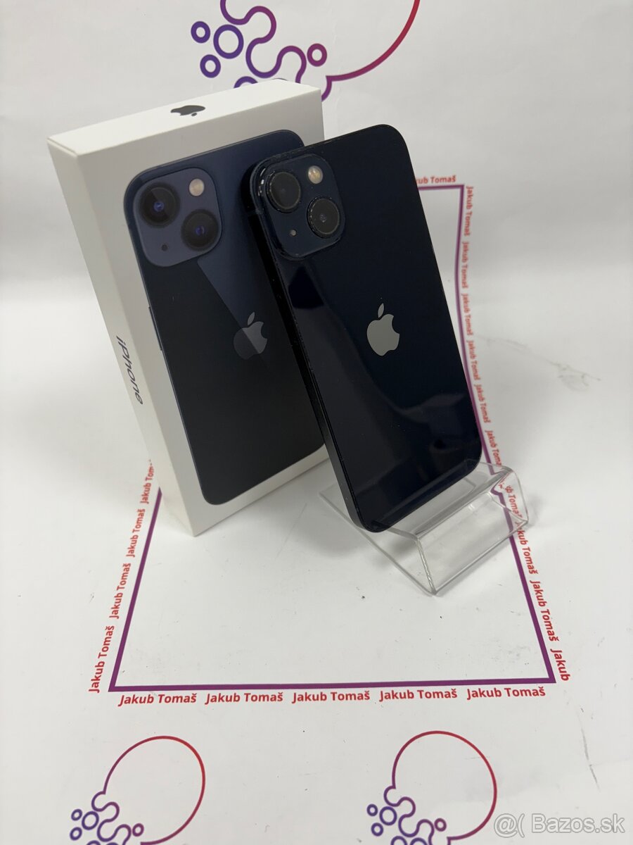 Apple iPhone 13 128GB MIDNIGHT -Batéria 100%