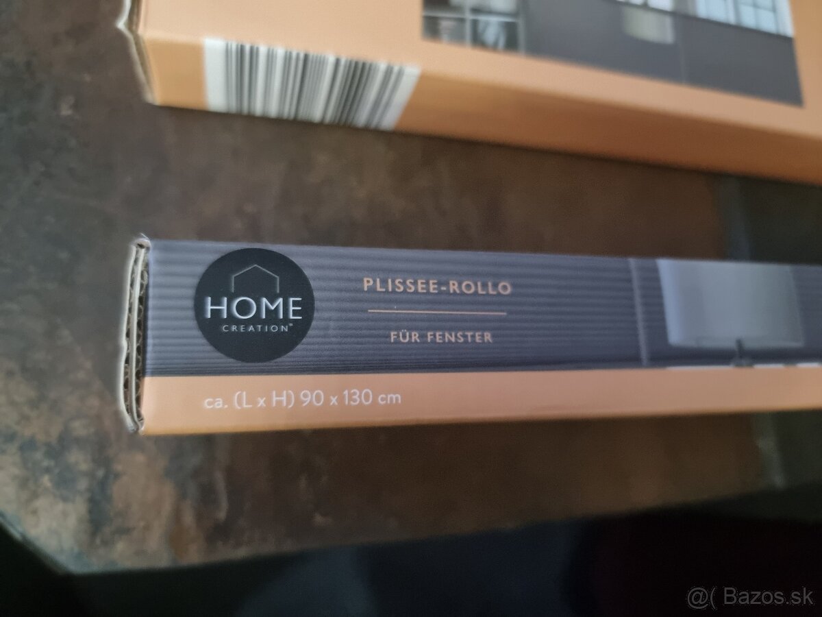 Plissé rolety 90x130