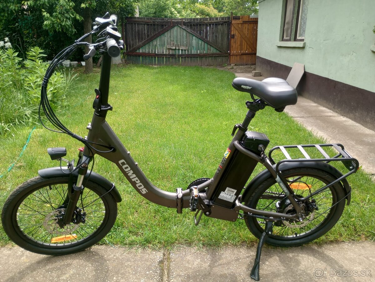 Elektrobicykel - HECHT COMPOS GREY