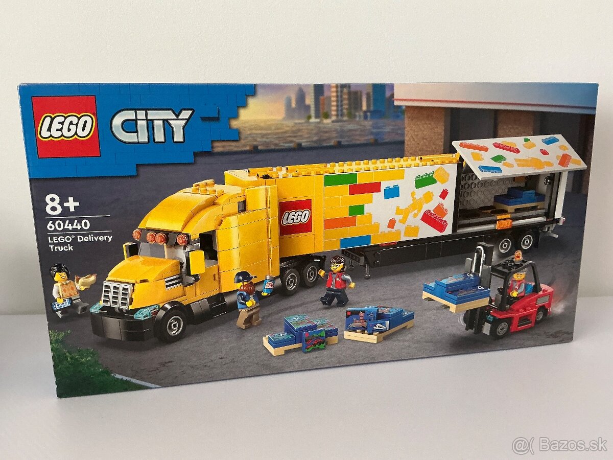 LEGO 60440 Žltý kamión doručovacej služby