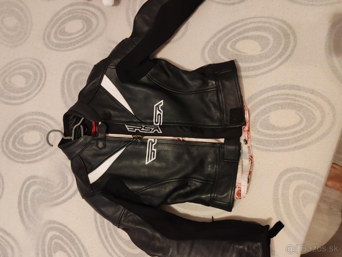 Dámska kožená moto bunda RSA