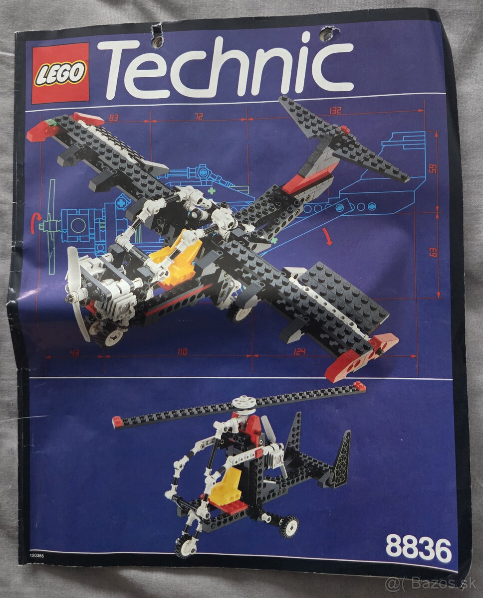 Lego Technic 8836, 90 roky, Na predaj