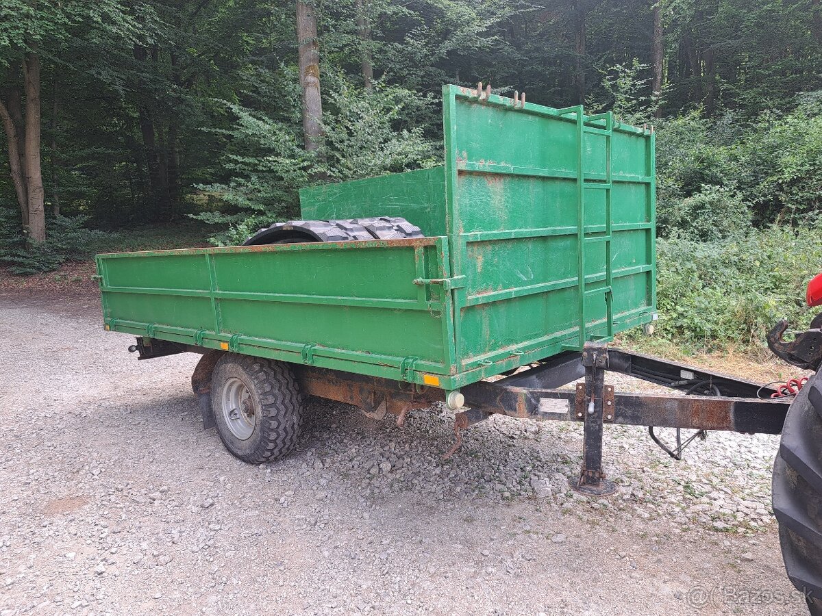 Vlečka za traktor 5t