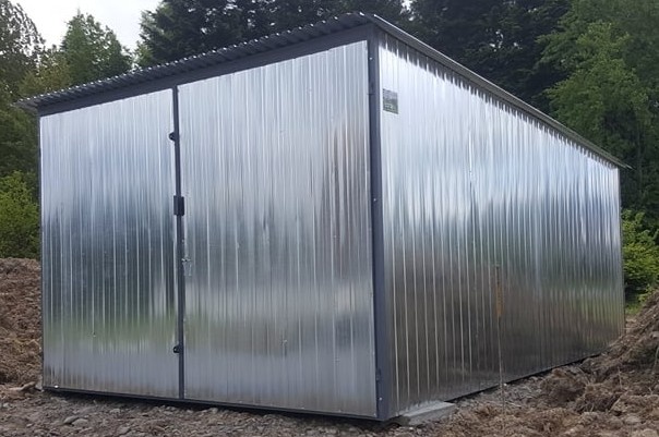 Plechové garáže 3x5m dvojgaráže 6x5m