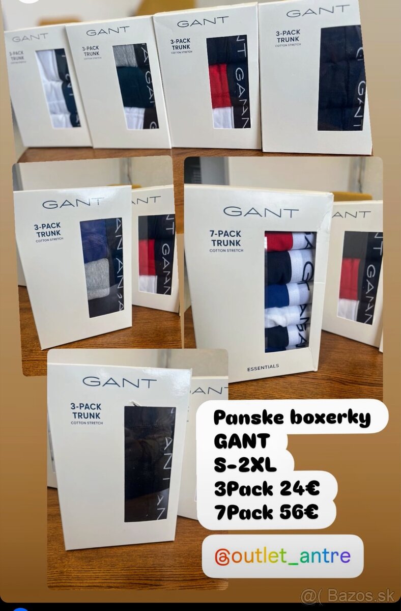 Panske boxerky GANT