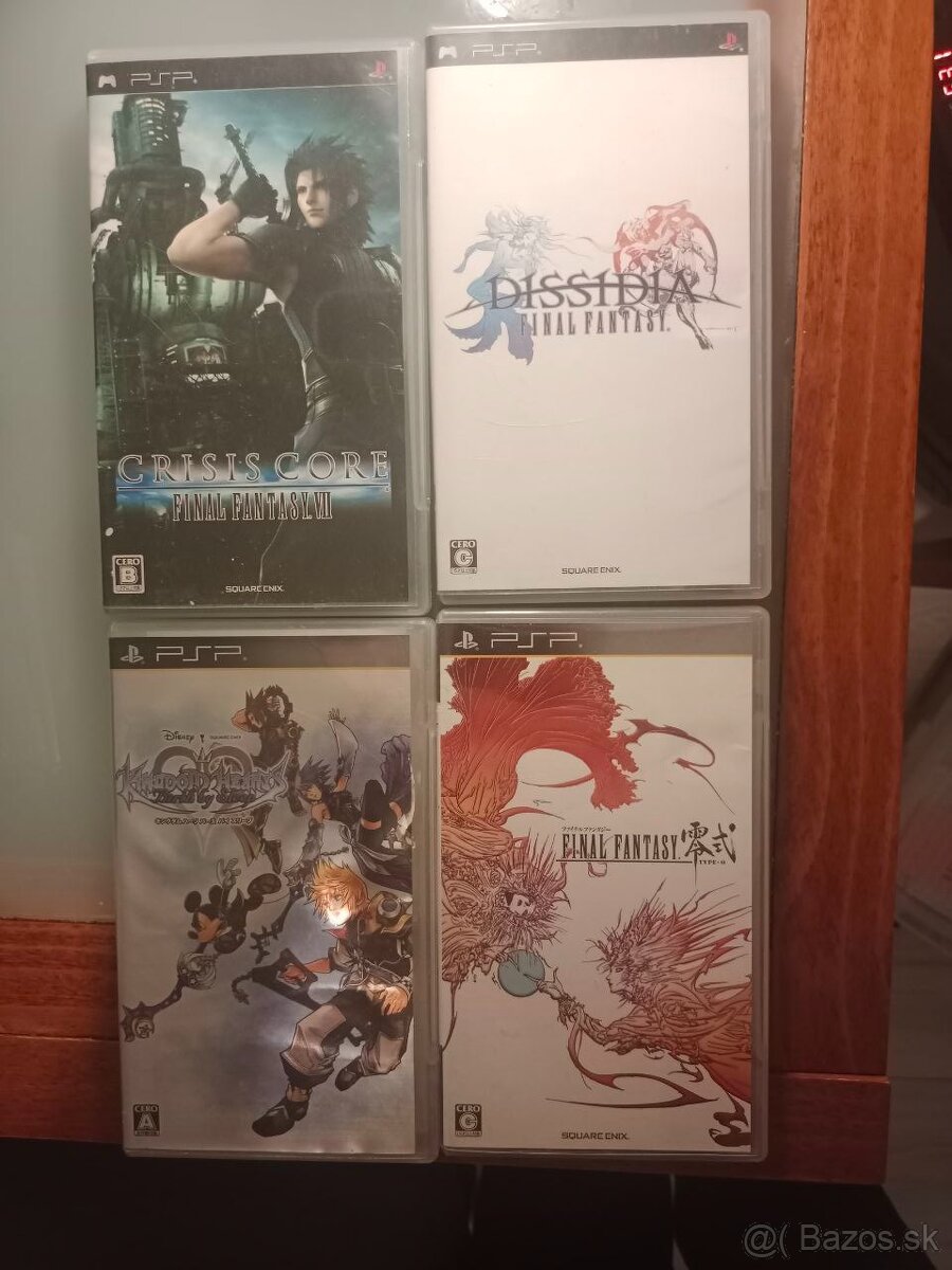 Final Fantasy + Kingdom Hearts (PSP Hry)
