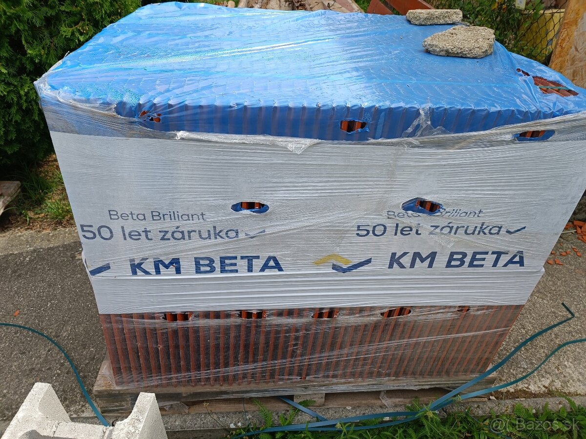 Škridla KM Beta Briliant tehlová