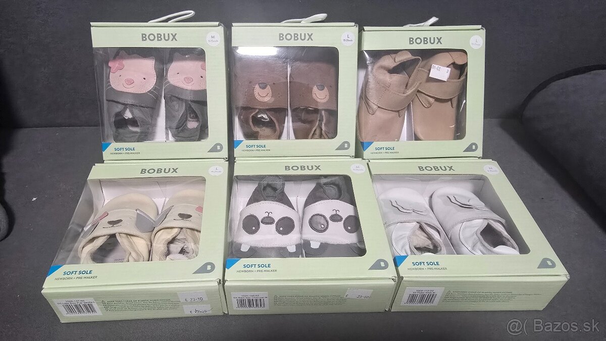 Barefoot obuv Capačky Bobux zo zrušenej predajne