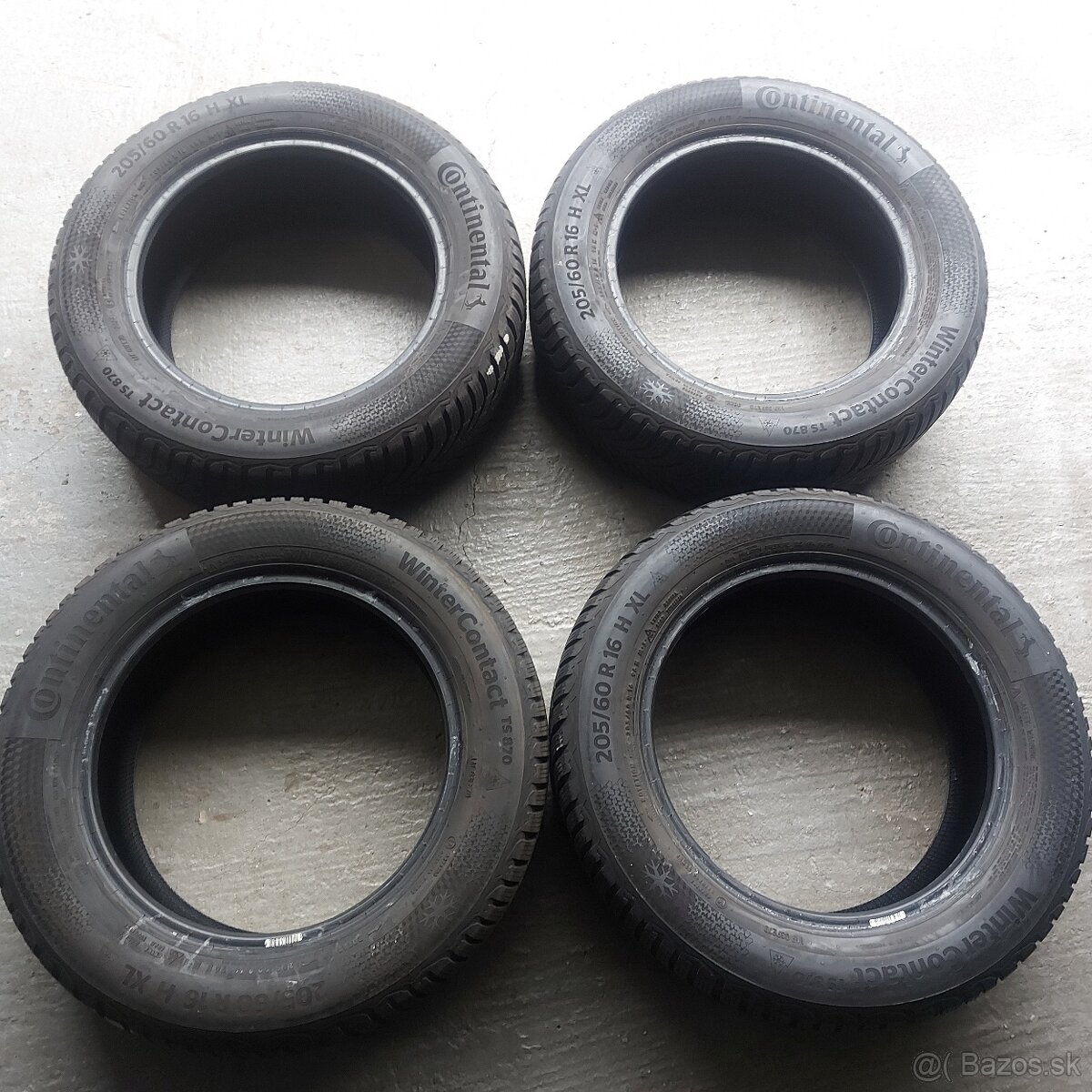 Zimná sada pneumatík Continental 205/60 R16