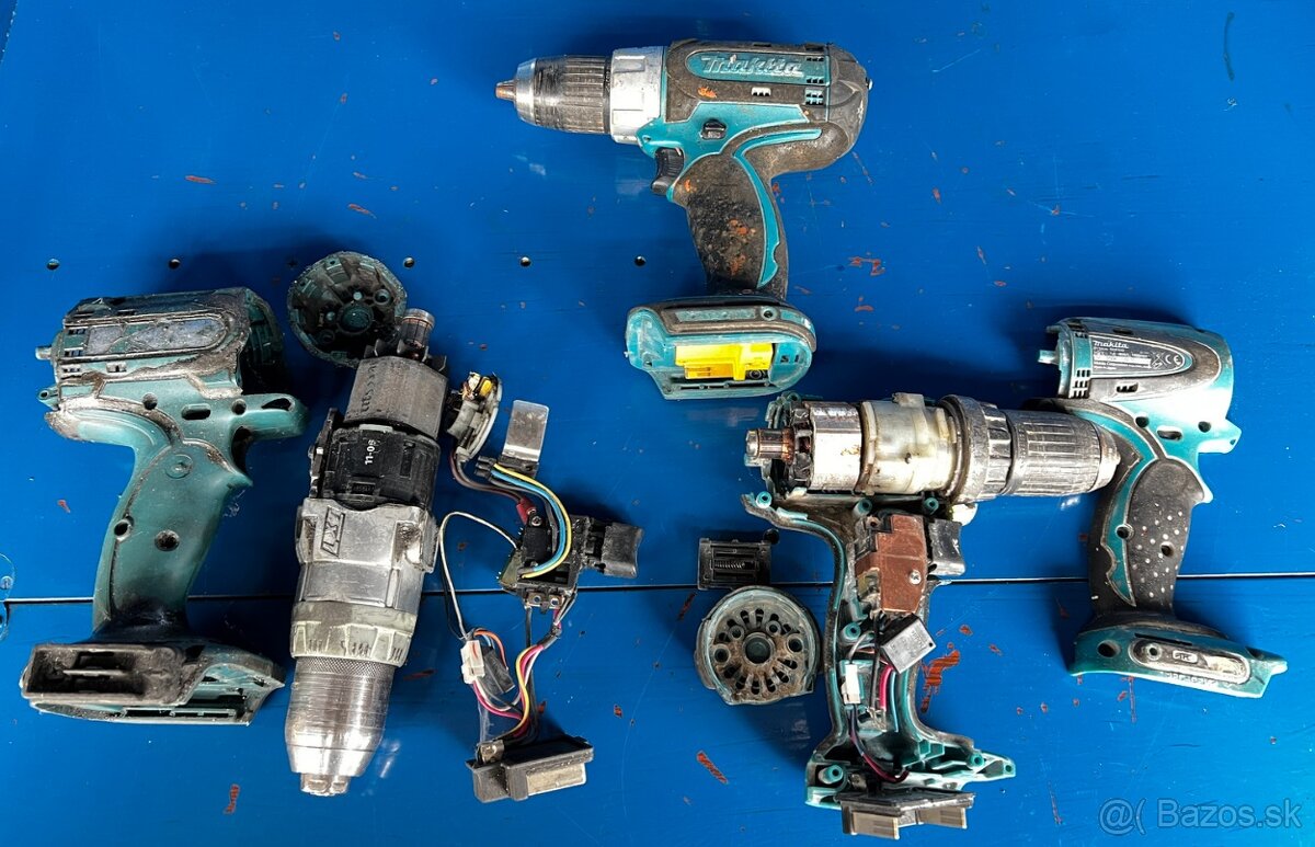 Náhradné diely na šróbovačky Makita