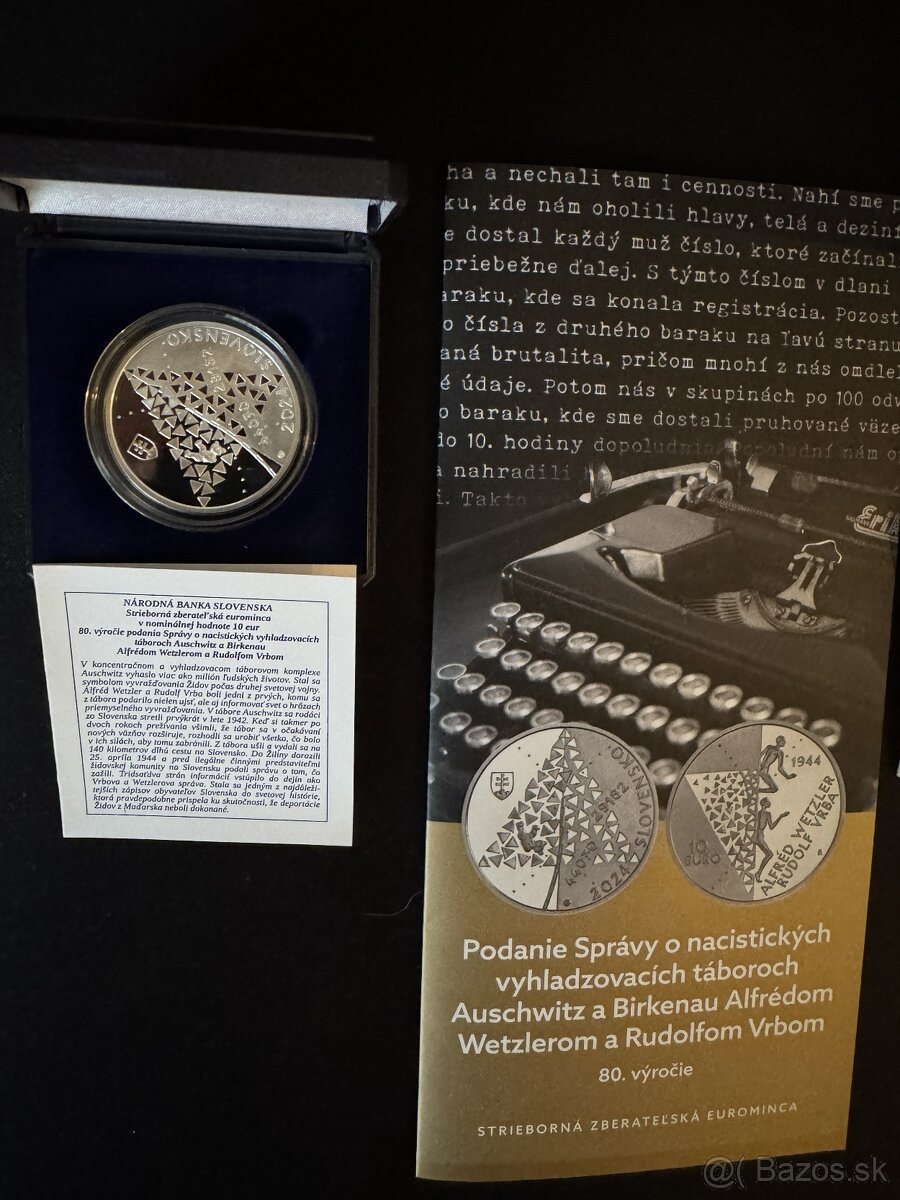 10 EURO Slovensko 2024 - Wetzler a Vrba - PROOF