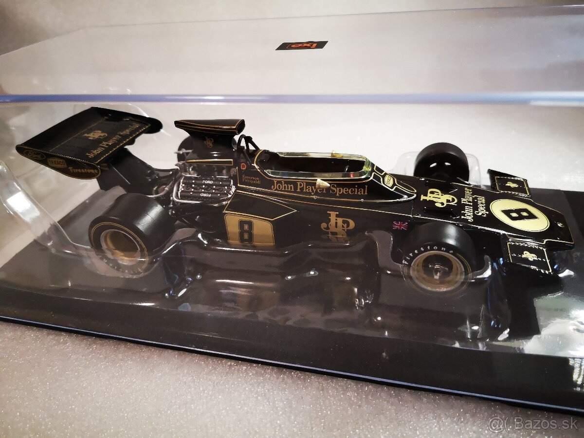 Predám nový model F1 Lotus 72 D, Fittipaldi, 1972, IXO, 1:24