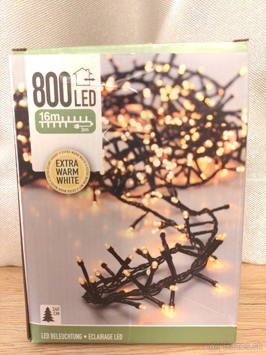 Predám LED svetelnú reťaz, vianočné osvetlenie