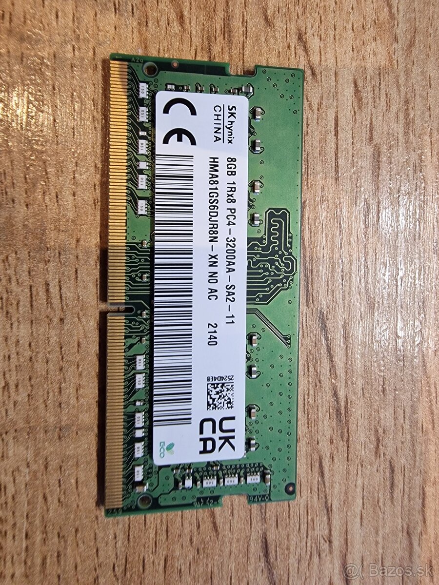 Ram Sk Hynix 8gb 3200mhz