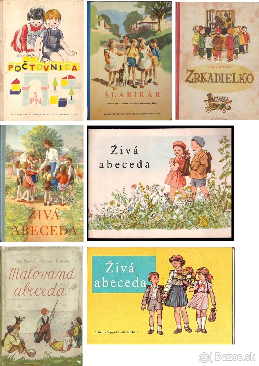 Kúpim: Zrkadielko/Rečňovanky/Maľovaná abeceda