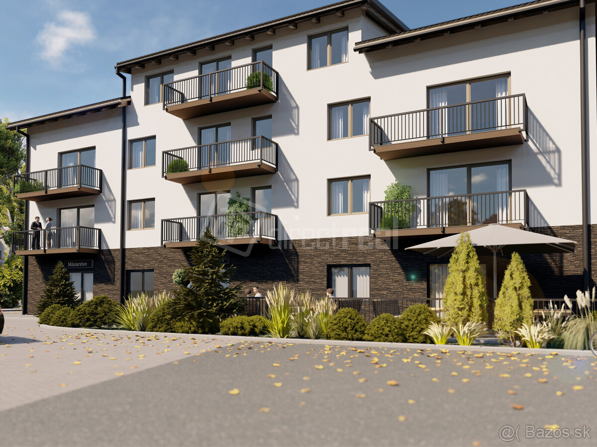 Novostavba bytový dom KRUHÁČ, 1 izbový byt , Lysá po…