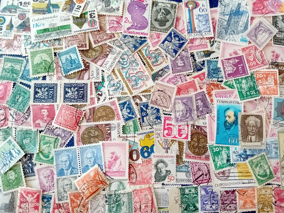 Známky Československa 700x