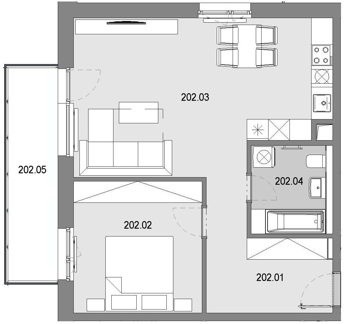 2 izbový byt v novostavbe POPRADSKÁ