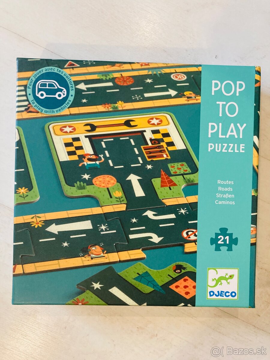 Puzzle cesta Pop To Play