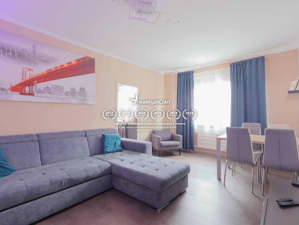 NOVÁ CENA 3-izbový byt na Tehelnej ulici v Trnave