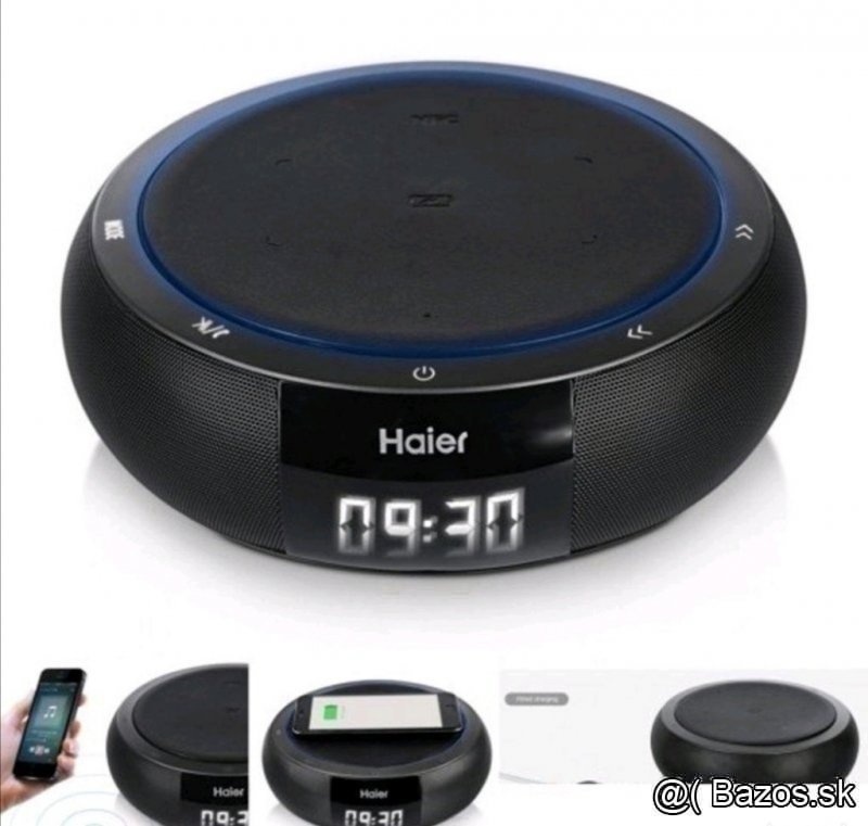 NFC Bluetooth reproduktor+power bank-Bezdrôtová nabíjačka