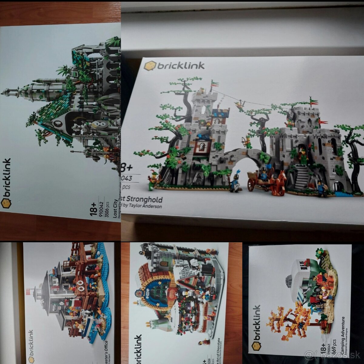 Rôzne nové LEGO BrickLink sety
