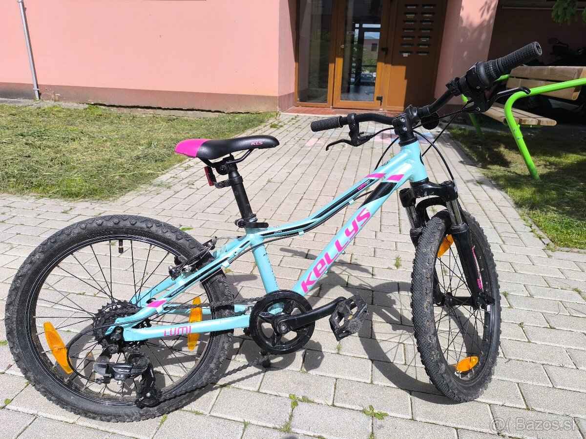 Kellys Lumi 50 dievčenský horský bicykel. Kolesá 20.