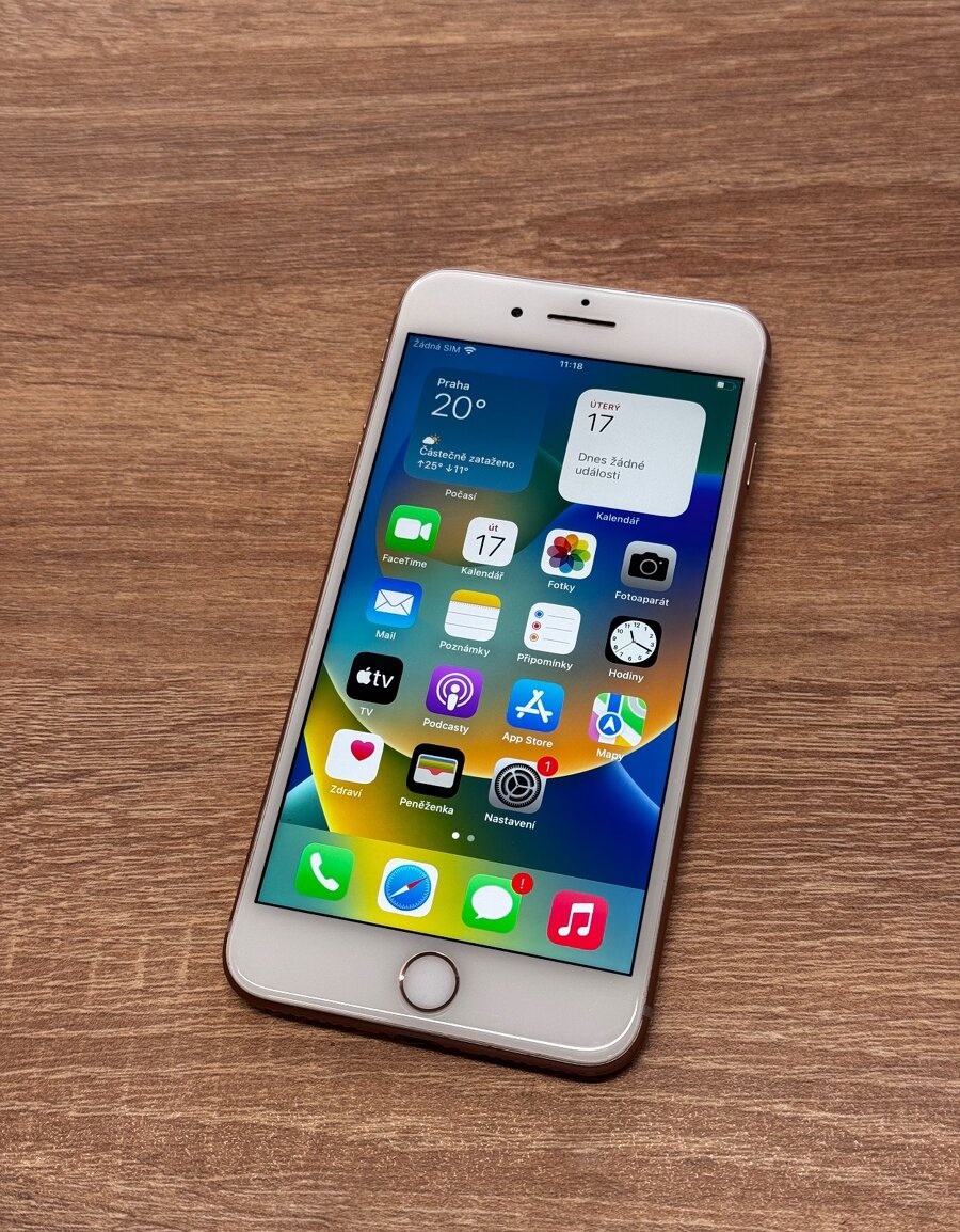 Predám - Apple iPhone 8 plus 64GB GOLD